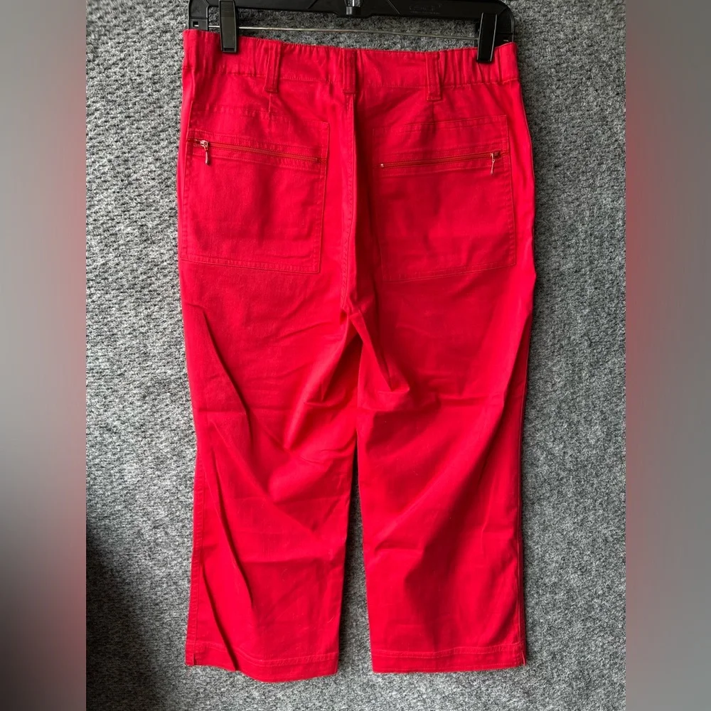 Red Chico’s cargo high-waisted wide-leg - Picture 3 of 3